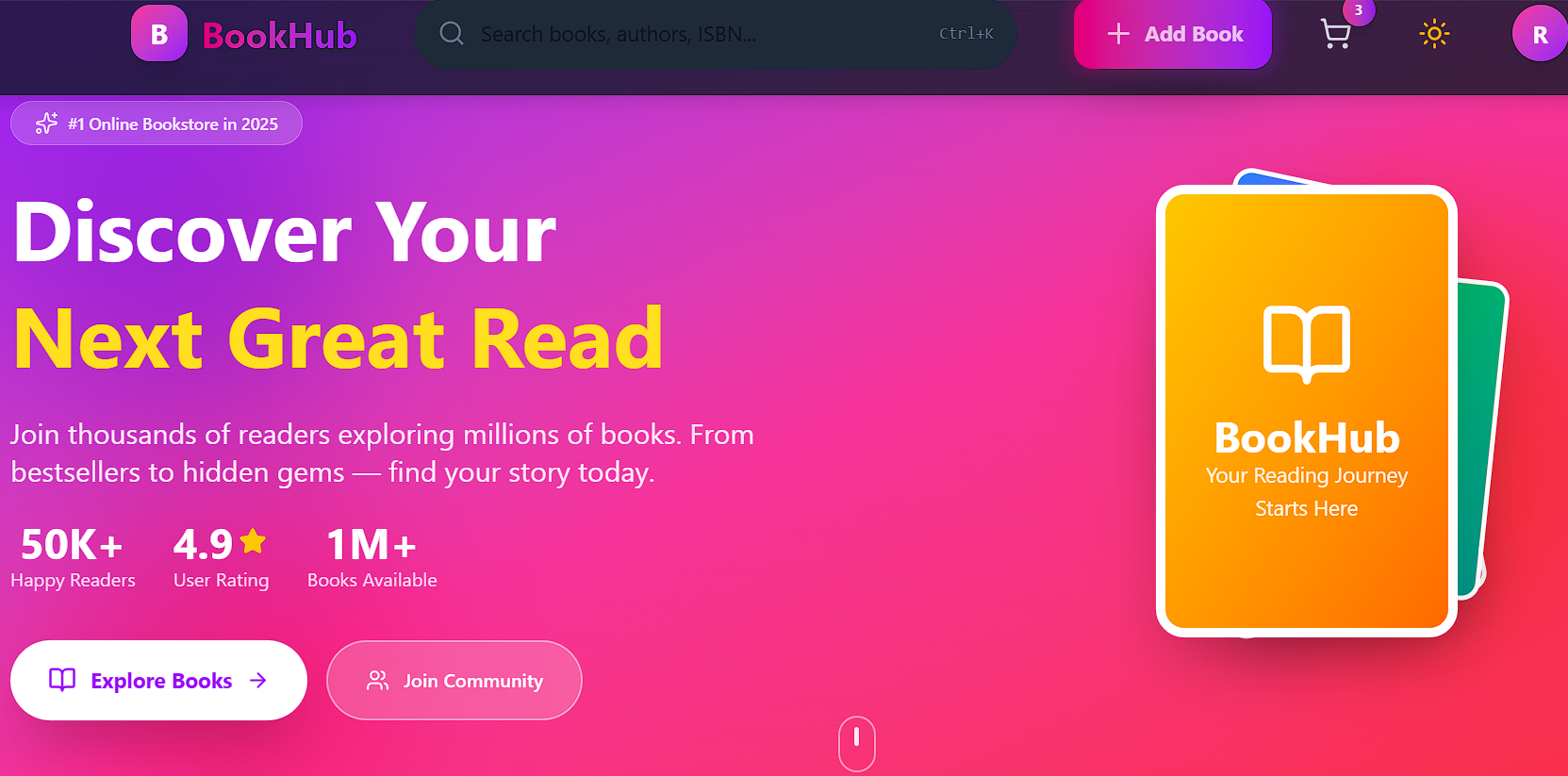 Book Management System - Project by Bikram Giri