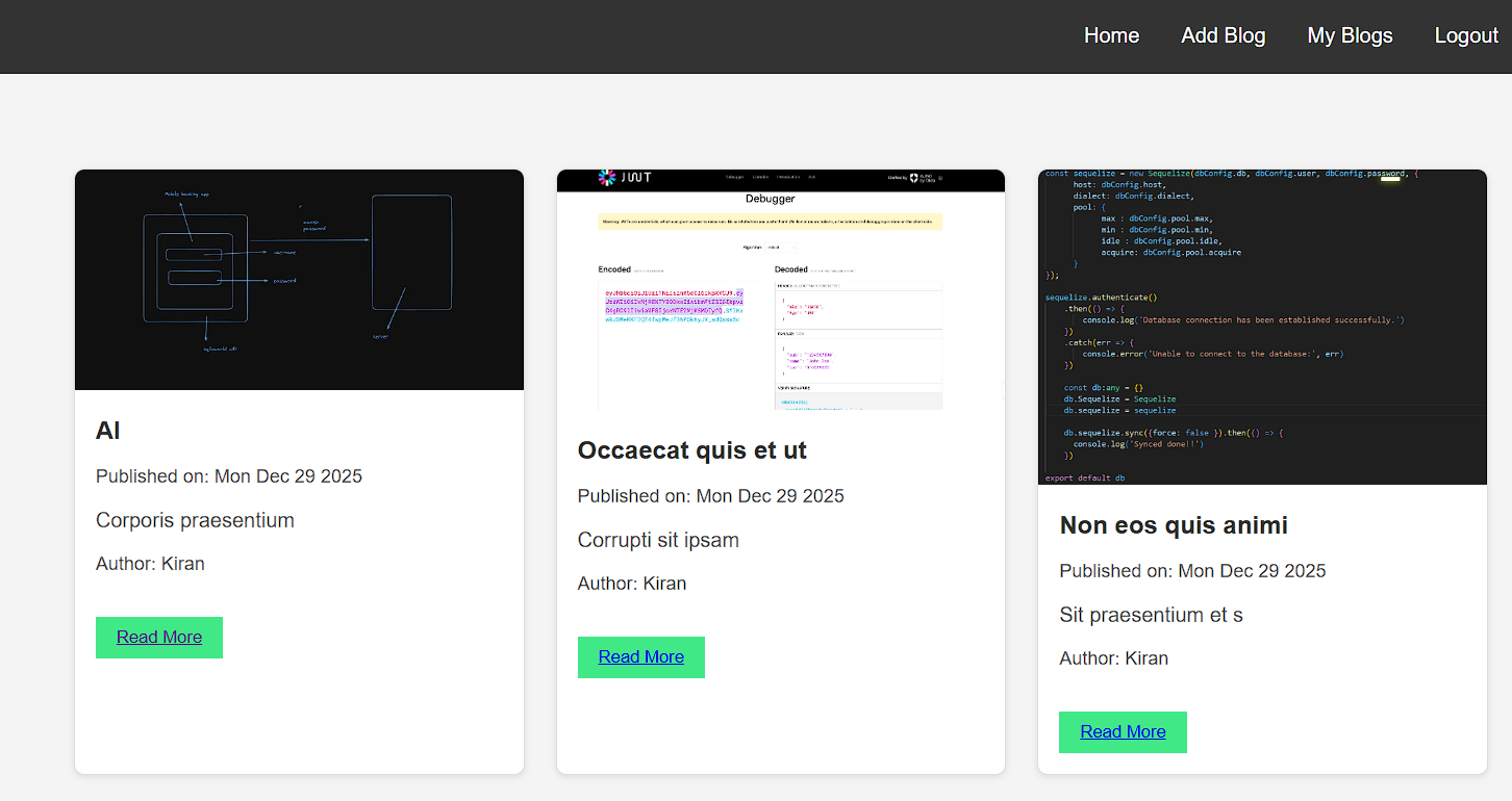 Content Management System - Project by Bikram Giri